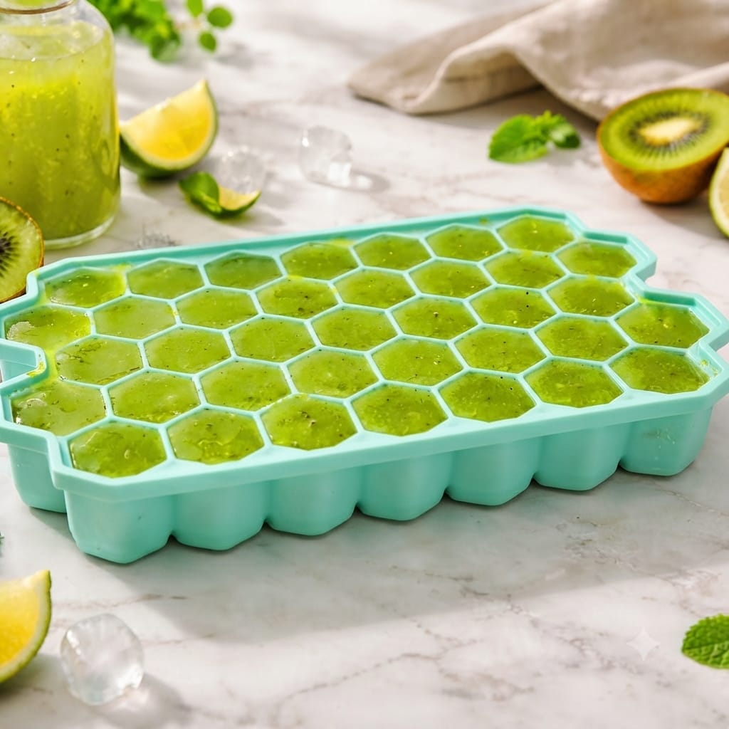 HoneyComb Silicone Ice Cube Tray Multi-Purpose Mold for chocolate and jelly making