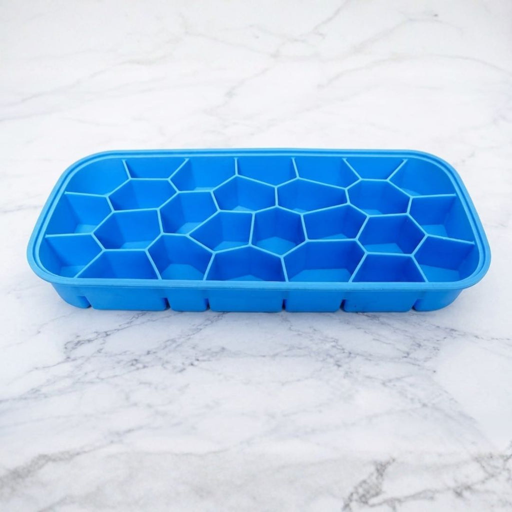 Silicone Ice Cube Tray -Food Grade Flexible Mold for Easy Ice Release