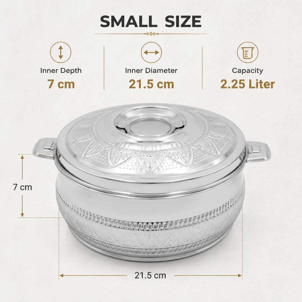 Premium Engraved Insulated Stainless Steel Hot Pot