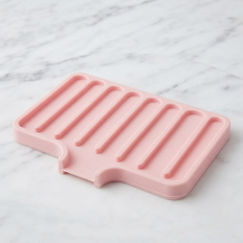 Modern Silicone Soap Tray for Bathroom & Kitchen Sink
