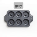 Premium Silicone Baking Mold - 6-Cavity Donut Pan