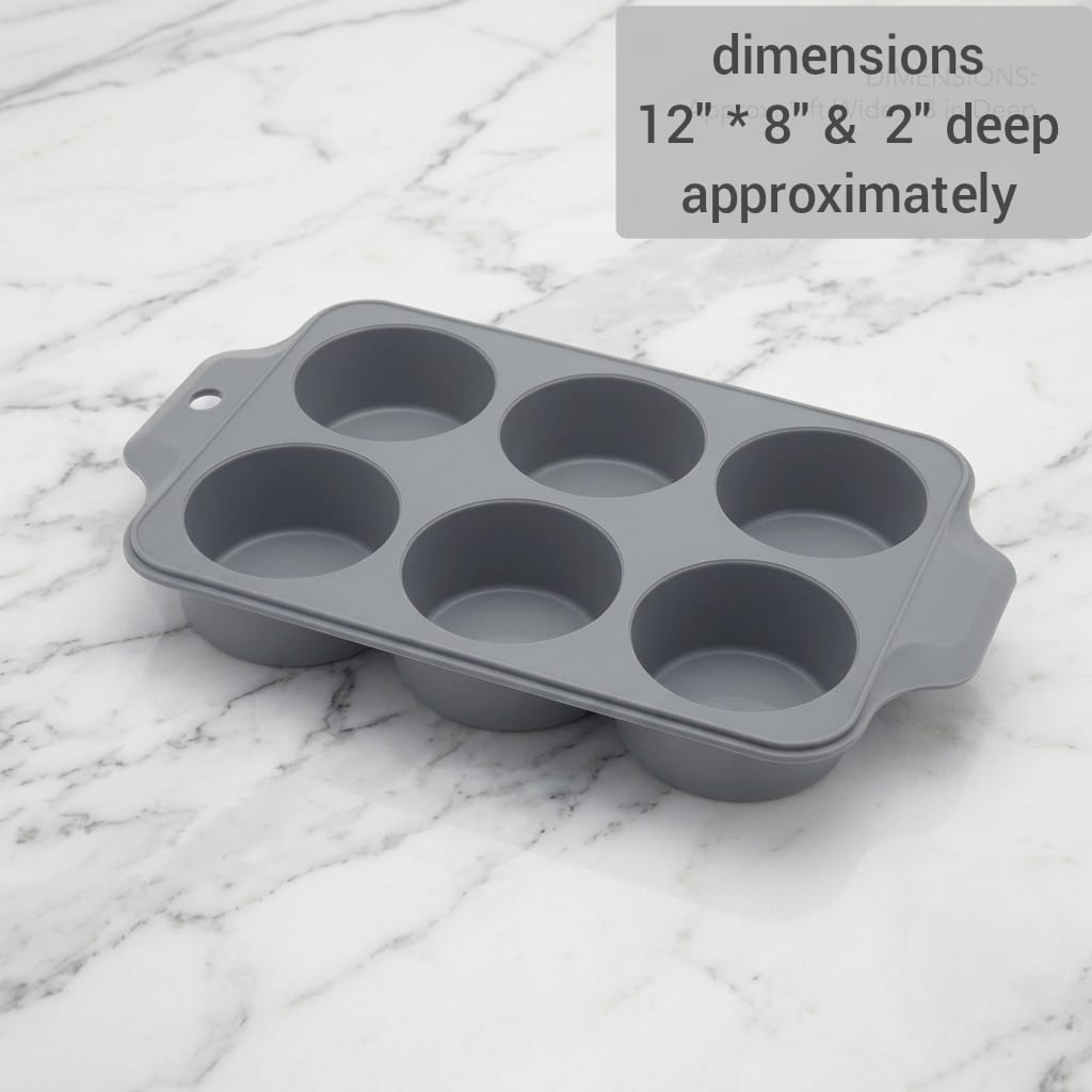 Premium Silicone Baking Mold – Muffin & Cupcake Tray