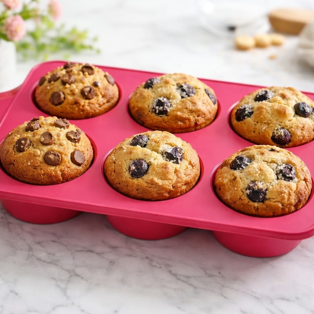 Premium Silicone Baking Mold – Muffin & Cupcake Tray