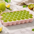 HoneyComb Silicone Ice Cube Tray Multi-Purpose Mold for chocolate and jelly making