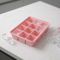 Square Silicone Ice Cube Tray – Food Grade Cube Mold for Freezer, Drinks & Cocktails